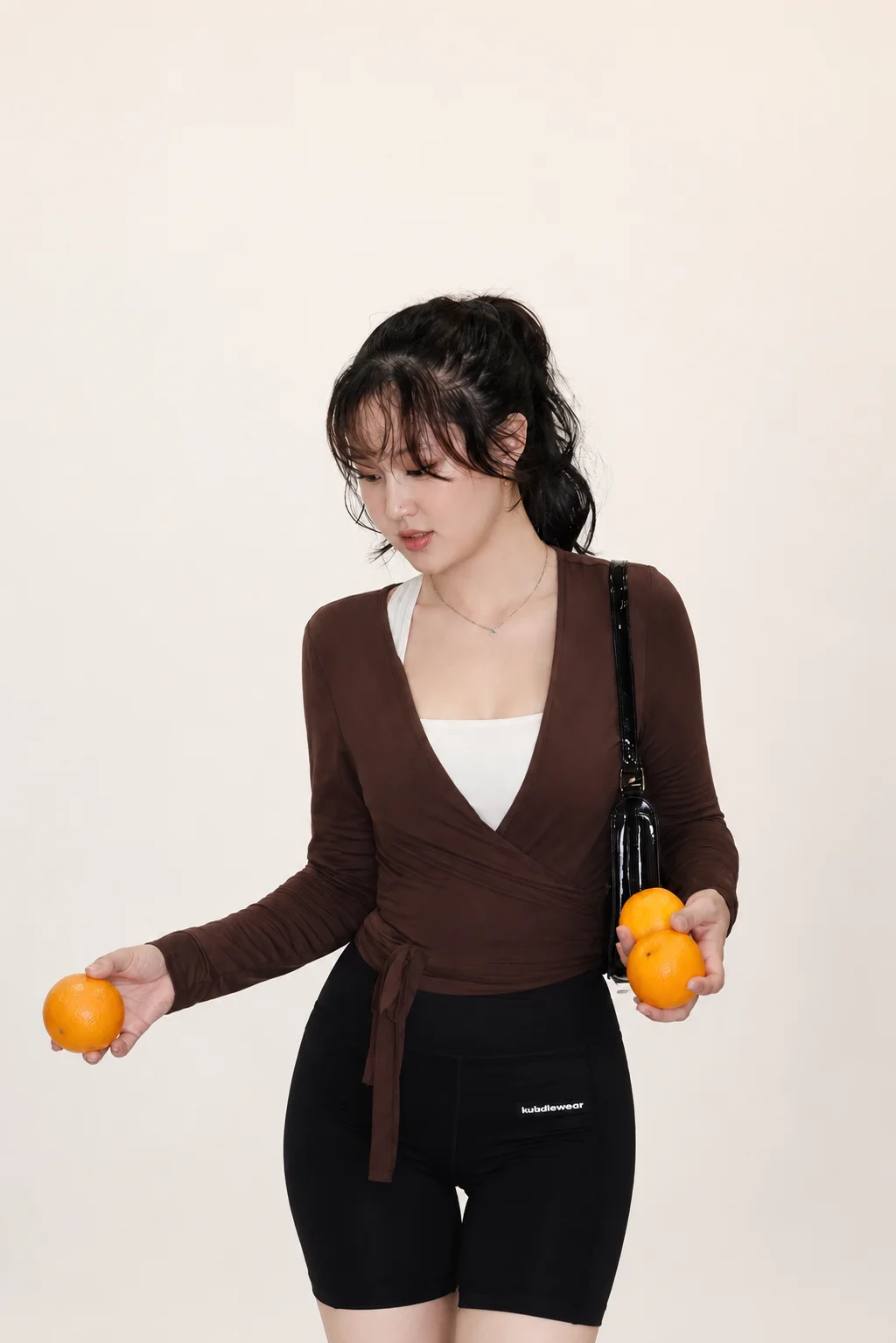 BALLET WRAP TOP