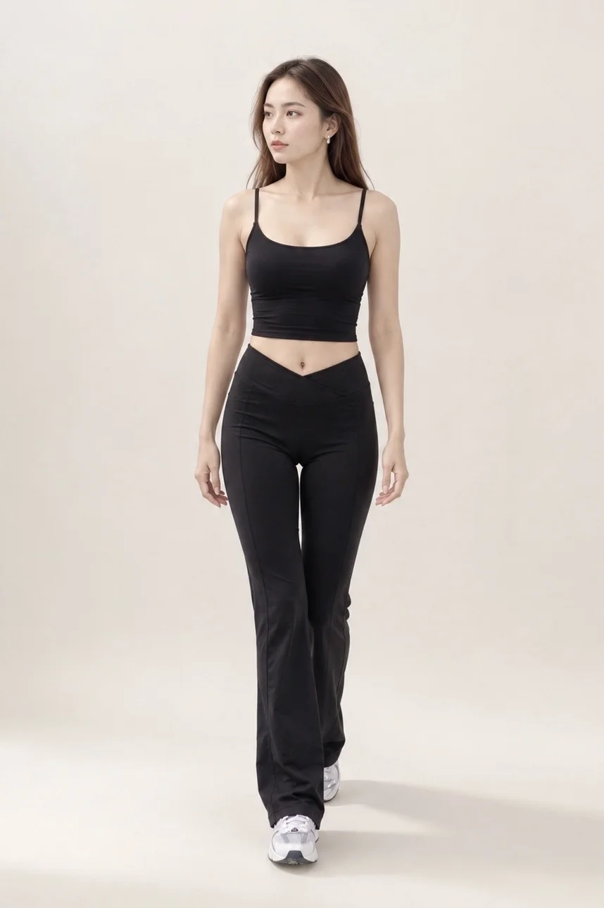 MARINA MIDWAIST FLARED PANTS
