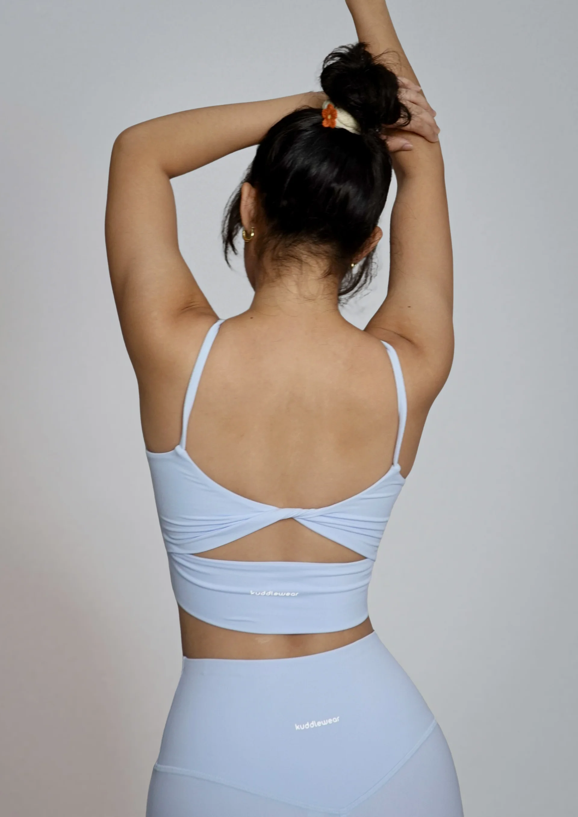 BLISS SET LEGGINGS IN BABY BLUE